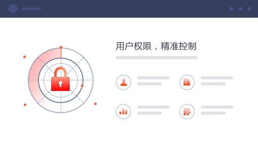 企业财务分析解决方案 用户权限，精准控制